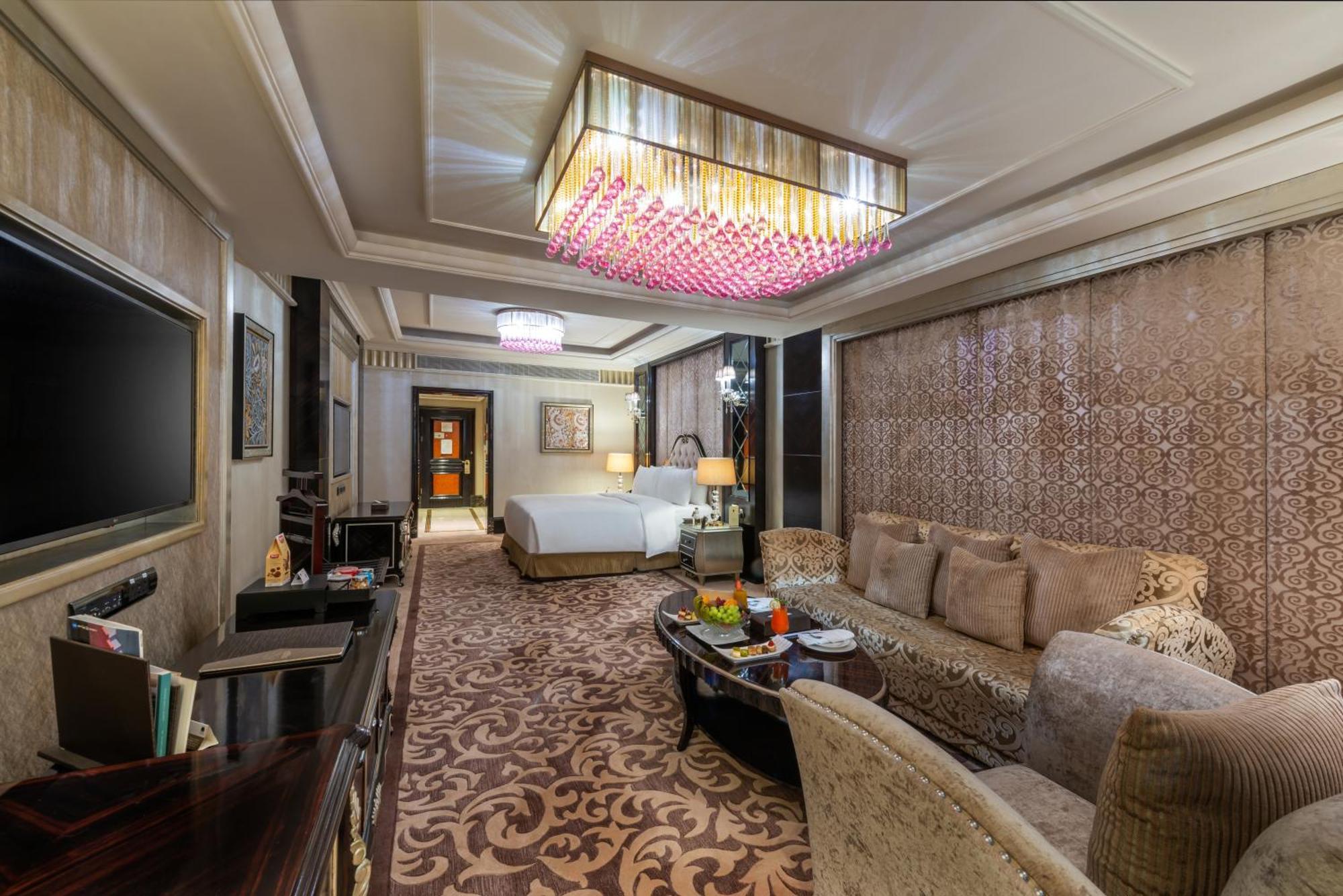 Narcissus Riyadh Hotel & Spa Exterior foto A suite at the hotel
