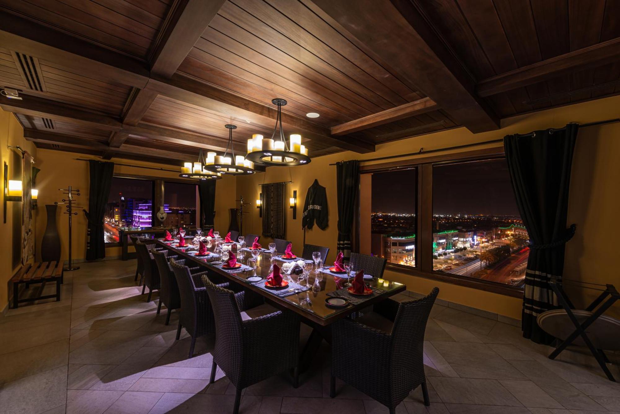 Narcissus Riyadh Hotel & Spa Exterior foto The restaurant